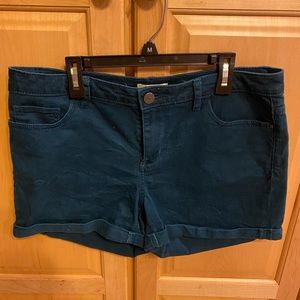Teal Shorts